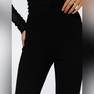 Diane von Furstenberg Black Tapered Leg Pants Size 4